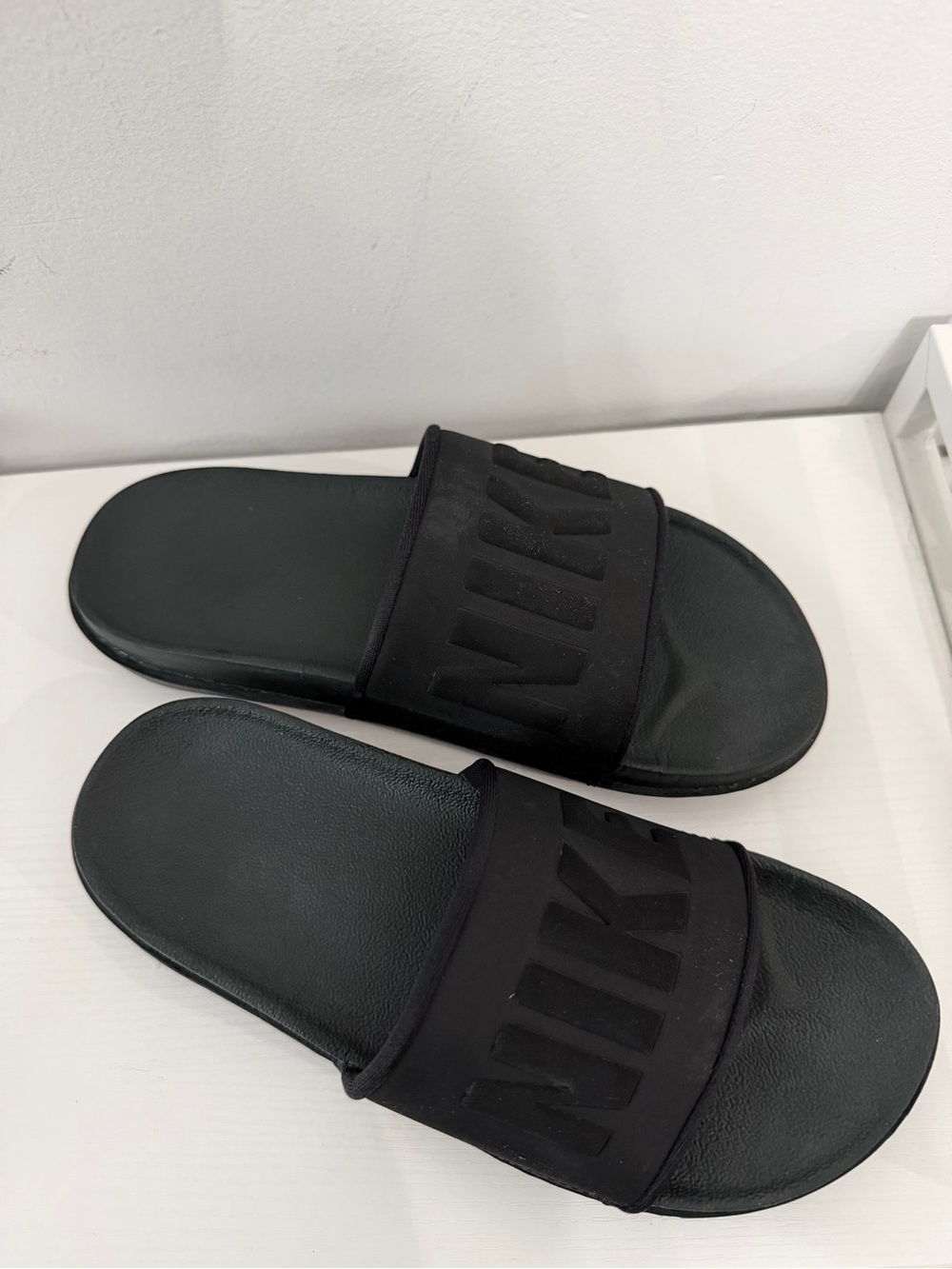 Nike Black Slide Sandals - Women's
